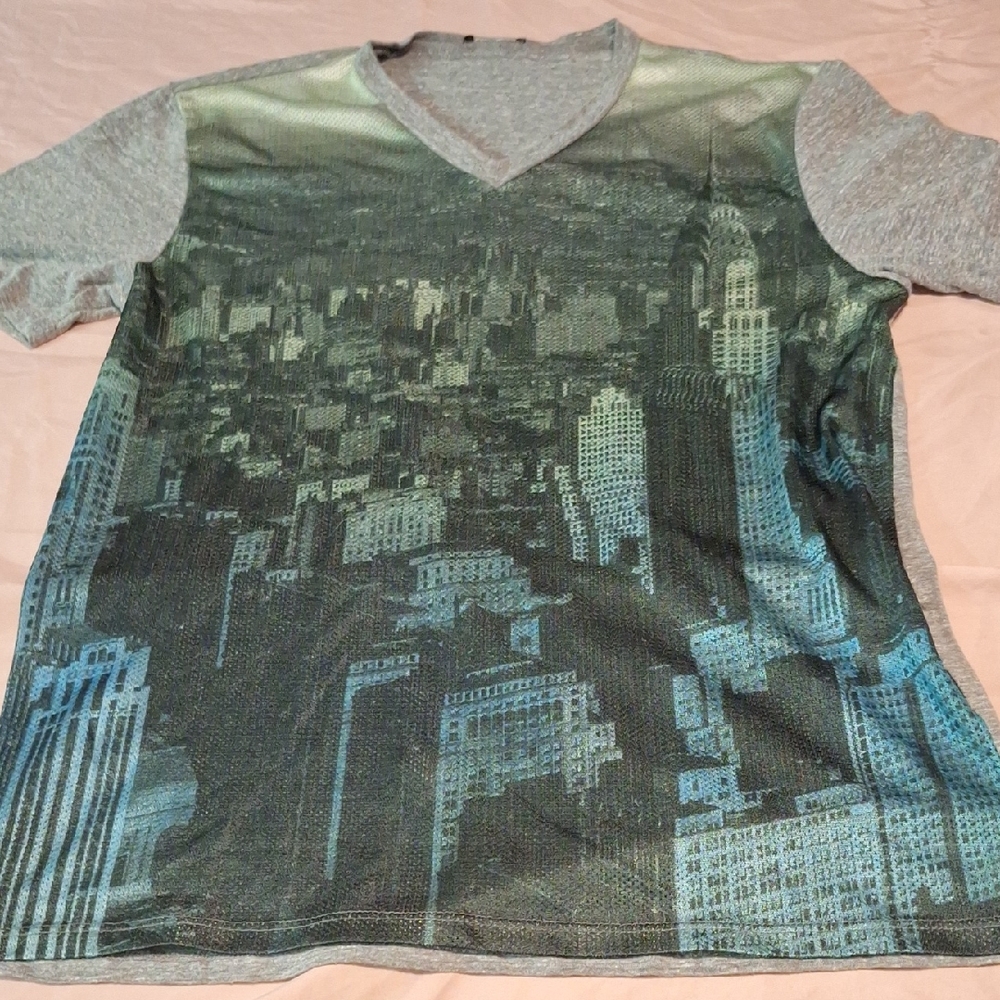 Cityscape Graphic Men's Short Sleeve Tee